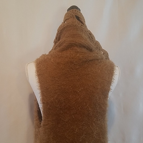 JOHN FASHION Wool Sweater Vest Eyelash Style Sz M - Picture 5 of 9